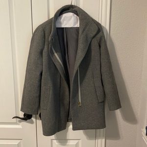 J Crew zipper trench coat